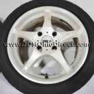 JDM SSR Integral-A2 4x114 Wheel and Tire Set